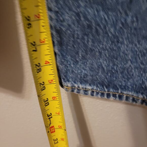 Pacsun High Waist Slim Straight Dad Jeans Womens 29 Button Fly Medium Wash - Picture 9 of 11